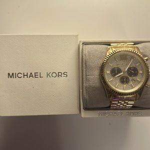 Michael Kors Watch- Gold & Black